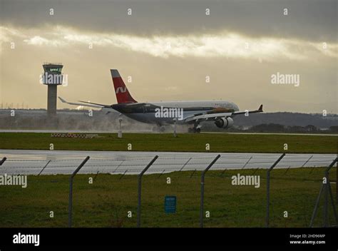 NORDWIND AIRLINES AIRBUS A330 300 VP BUJ Touching Down At LIVERPOOL