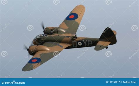 Bristol Blenheim Mk1 Vintage Aircraft Editorial Photography - Image of ...