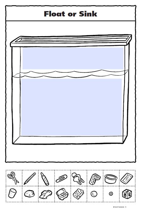 Sink Or Float Lesson Plan Kindergarten