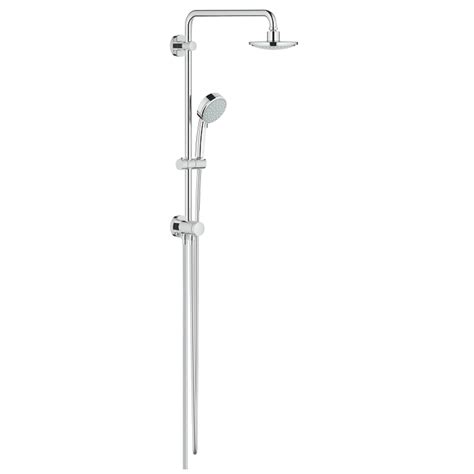 Tempesta Cosmopolitan Shower System With Diverter For Wall Mounting