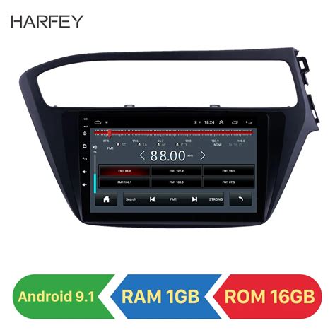 Harfey Radio Con GPS Para Coche Reproductor Con Android 9 1 De 9