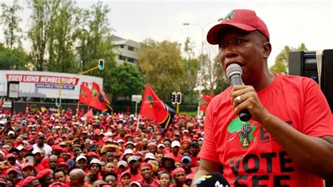 Malema Not Backing Down From National Shutdown Check Who He Says Will