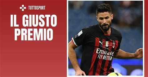 Calciomercato Milan Rinnovo Giroud A Fine Mese Il Nuovo Stipendio