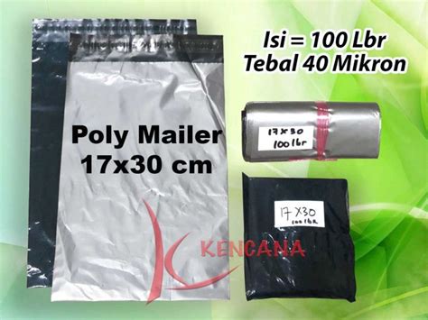 G Plastik Packing Poly Mailer Size X Cm Tebal Mikron Isi