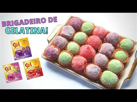 DOCINHO DE GELATINA PARA FESTA FAÇA E VENDA Um docinho de festa muito