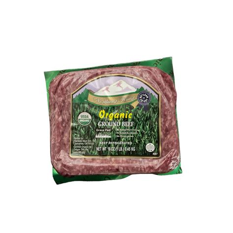 Northwest Finest 85 Lean Organic Ground Beef 1 Lb Delivery Or Pickup Near Me Instacart