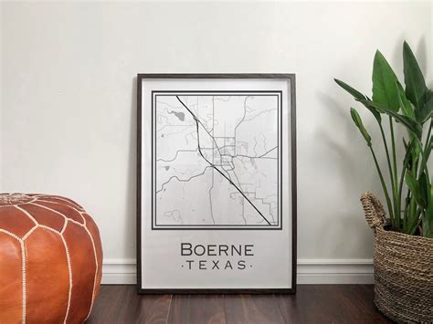 Boerne Texas Map digital Download - Etsy