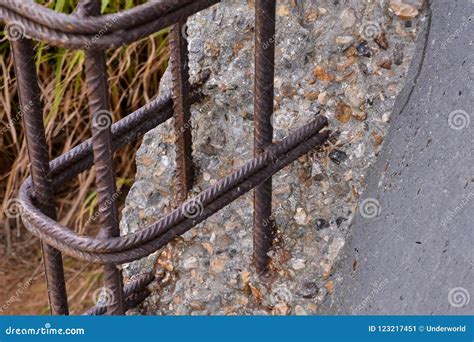 Concrete Reinforcing Mesh Structure Stock Image Image Of Metal