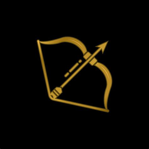 Golden Bow And Arrow