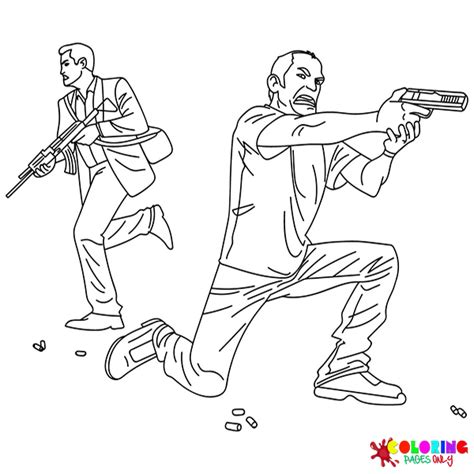 14 Grand Theft Auto Vgta 5 Coloring Pages