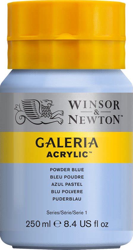 Winsor Newton Galeria Acrylverf 250ml Powder Blue Bol