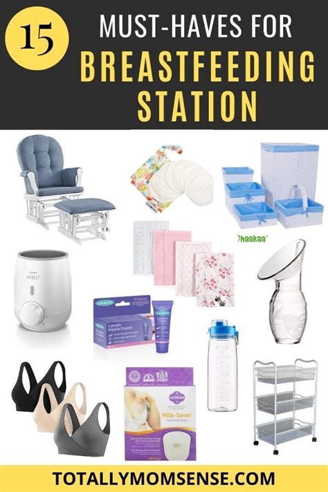 All The Must Haves To Set Up A Breastfeeding Station At Home Totally