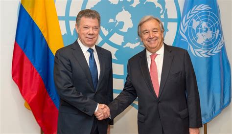 Declaración Del Presidente De Colombia Y Del Secretario General De Las