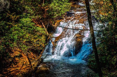 How to Get to Dukes Creek Falls Near Helen GA - Blue Ridge Mountains ...