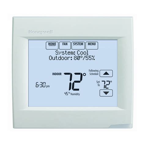 Honeywell Visionpro 8000 Smart Installation Manual Pdf Download Manualslib