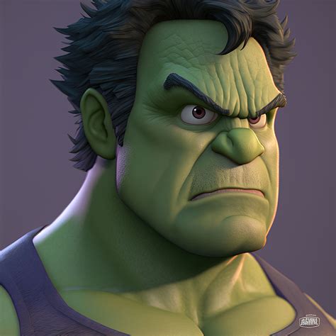 Bruce Banner / The Hulk by Metzae on DeviantArt