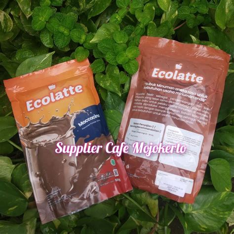 ECOLATTE 500gr MOCCACINO Rebranding Dari Bubuk Merk CHO LATTE PREMIUM