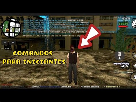 Comandos Para Iniciantes Gta Samp Brasil Play Shox Youtube