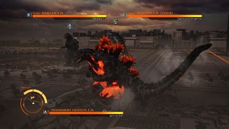 Godzilla Ps4 Burning Godzilla Vs Godzilla Vs Godzilla 2014 Youtube