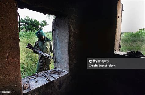 Janjaweed Militia Continues To Destroy Villages In Darfur High-Res ...