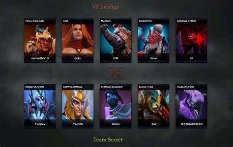 Secret vs VP P 竞技 OGA Dota PIT S3 刀塔Dota 2 26 09 2020 赛事