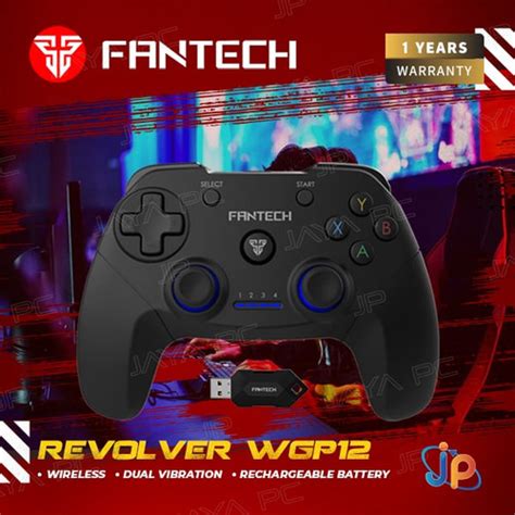 Jual Gamepad Fantech WGP12 Revolver Wireless Gaming Controller PC PS