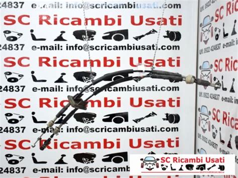 Cavi Cambio Fiat 500 55239535 55251179 SC Ricambi Usati