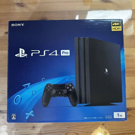 Yahooオークション Ps4 Pro 本体 Cuh 7200bジェットブラック プレイ