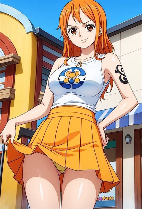 Anime Sex Female Anime One Peice Anime One Piece Nami A Silent