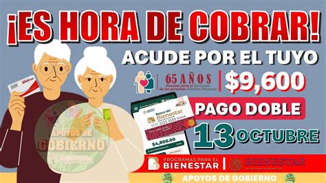 ES HORA DE COBRAR ACUDE AHORA MISMO POR TUS PAGOS ADELANTADOS DE LA