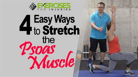 4 Easy Ways To Stretch The Psoas Muscle Psoas Muscle Muscle