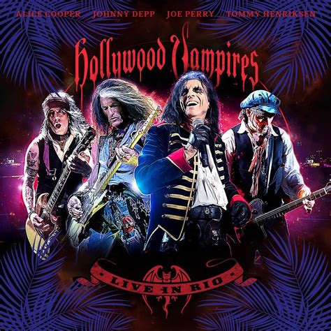 Hollywood Vampires anuncia Live in Rio álbum ao vivo gravado no Rock