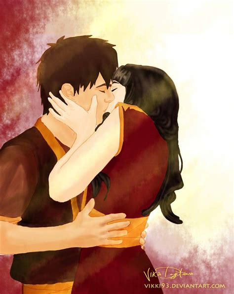 Zuko And Mai By ~vikki93 On Deviantart Avatar The Last Airbender Art