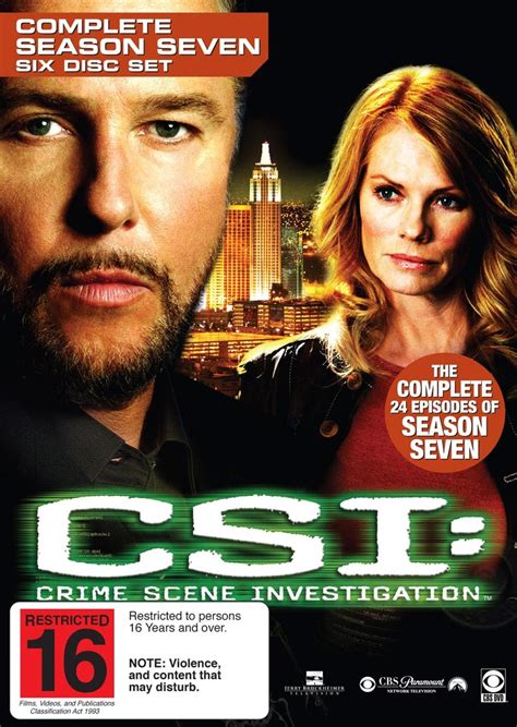 Csi Las Vegas Complete Season 7 6 Disc Set Dvd Buy Now At