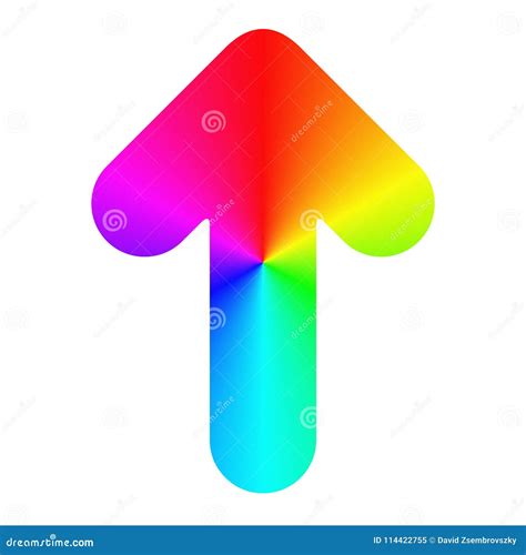 Rainbow Arrow Stock Illustrations 9 476 Rainbow Arrow Stock