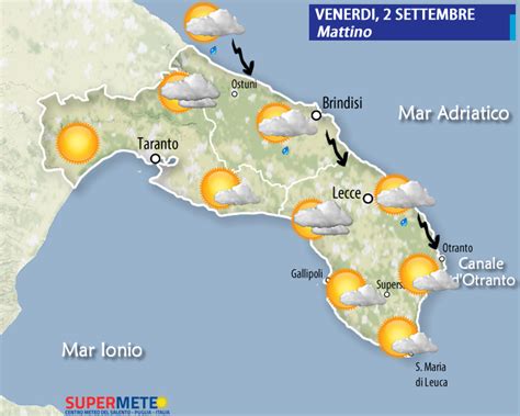 Il Tempo Oggi 2 Settembre Mesagnesera It