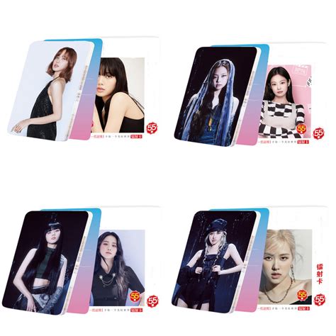 Pcs Box Bp Laser Holographic Lomo Cards Season S Greetings