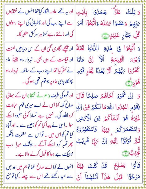 Read Surah Hud Online With Urdu Translation