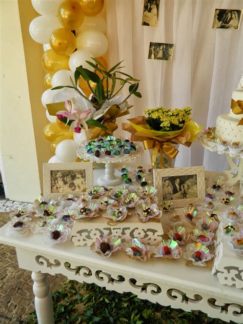 Arte Em Festa Decor Bodas De Ouro