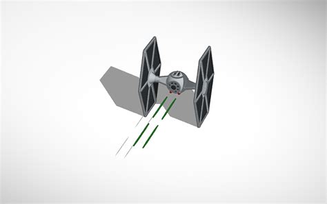 3d Design Star Wars Imperial Tie Fighter Tinkercad