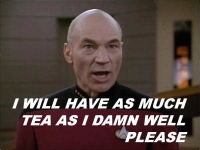 Earl Grey Tea Patrick Stewart