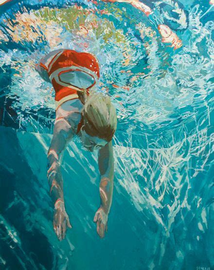 72 best Swimming Art images on Pinterest