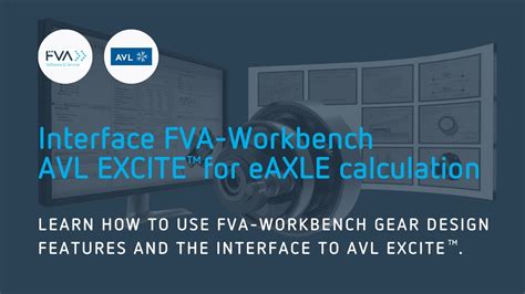 Interface Fva Workbench Avl Excite For Eaxle Calculation Youtube