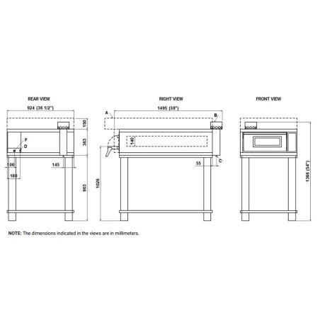 Four Sole Modulaire Lectrique Pizzas Moretti Forni