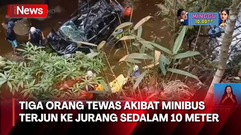 Minibus Terjun Dari Jurang Sedalam Meter Di Lima Puluh Kota Tiga