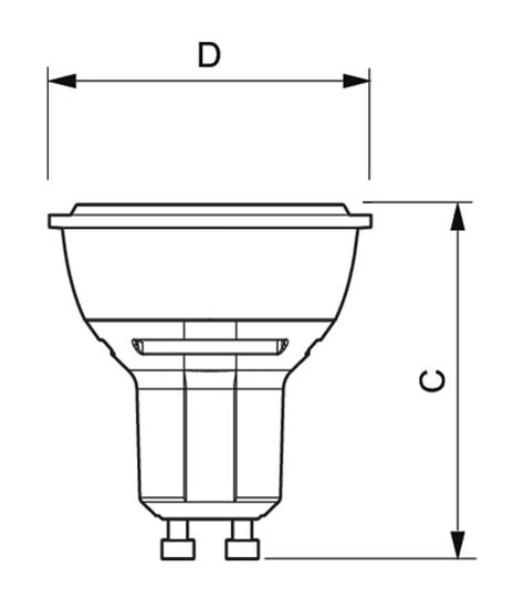 Lámpara led master ledspotmv vle 4 3 50w 830 220v gu10 25d dimm Philips