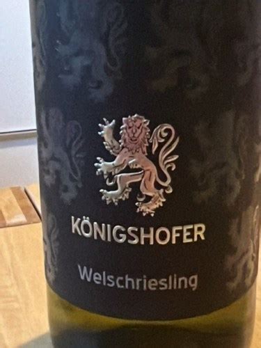 K Nigshofer Welschriesling Vivino Deutschland