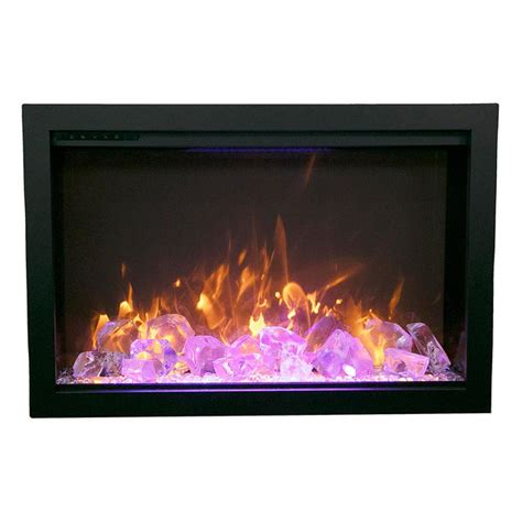 Amantii 38-In Traditional Bespoke Smart Built-In Electric Fireplace ...