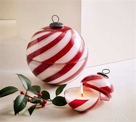 Ornament Shaped Scented Candles Pottery Barn