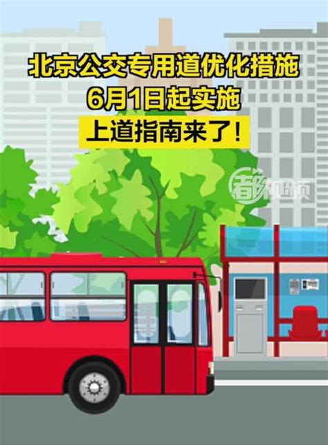 漫微｜北京公交专用道优化措施6月1日起实施，上道指南来了！公交北京市专用道新浪新闻